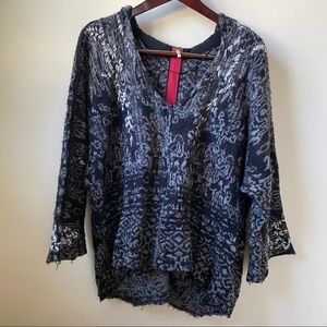 Free People Oversized Hoodie Sweatshirt